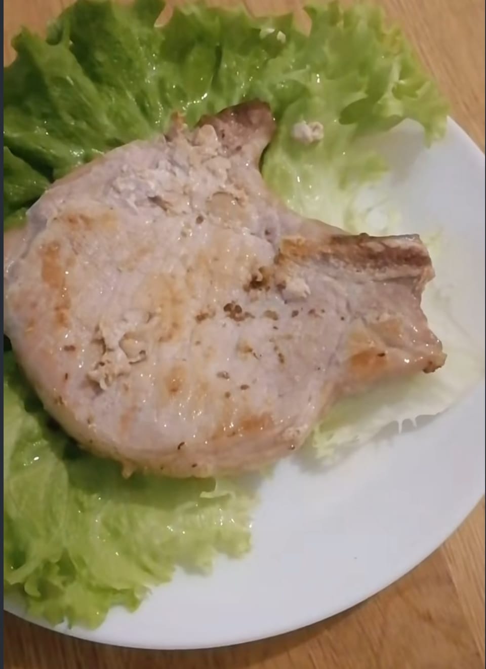 Steak de porc!